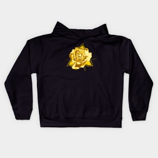 Gold Roses Kids Hoodie